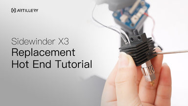 Tutorial | How to replace the hotend of Sidewinder X3 Pro/Plus